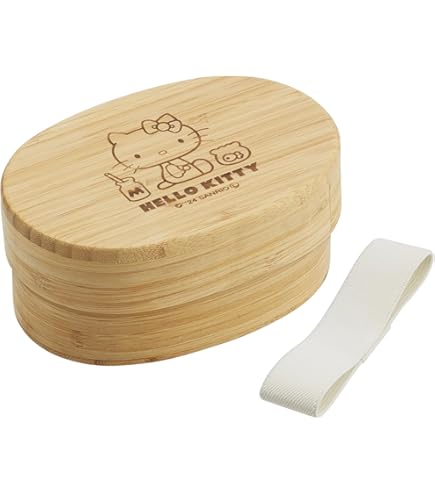 Amazon | ハローキティ[お弁当箱]木製くりぬきランチボックス/MAP