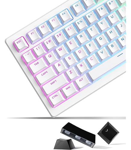 Amazon | Keychron 目立たないダブルショットPBTキーキャップセット