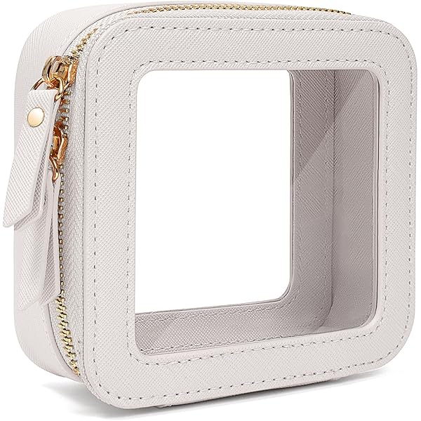 Amazon.co.jp: Rownyeon クリア洗面用具バッグ メイクアップケース