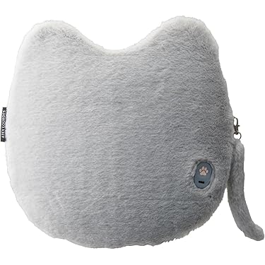 ディノス　モームピロー　リモコン付きマッサージクッション グレー ディノス モームピロー リモコン付きマッサージクッション