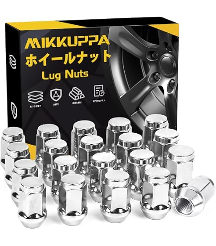 Amazon | MIKKUPPA ホイールロックナット M12 x P1.5 テーパー座60