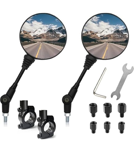 Amazon.co.jp: バイクミラー 用 KLX125用 KLX150用 KLX250 D用
