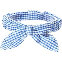 シュシュ首輪(ギンガムチェック 水色) Amazon | 【猫の暮らし】サイズが変えれるシュシュカラー 《ネコ