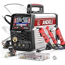 Amazon | ANDELI 半自動溶接機 アルミ溶接可能 100V/200V兼用 160AMP