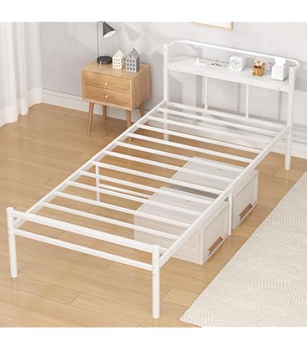 Amazon | IKEA(イケア) TRYSIL ベッドフレーム ホワイト ラーデ | Ikea