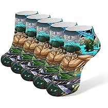 ミーポーンです。G/FORE ワンピースソックスセット新品未使用 Amazon | [CONVOW] 靴下 5足セット ワンピース ゾロ十郎 ONE