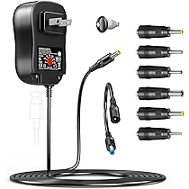 Amazon | Outtag 3A 電源アダプター 3V 4.5V 5V 6V 7.5V 9V 12V