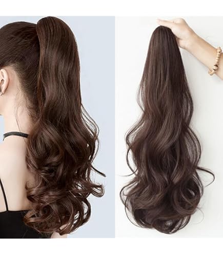 Amazon.co.jp: knnzkポニーテール エクステ クリップ ウィッグ ロング