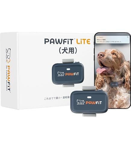 Amazon.co.jp: Pawfit Lite 4G GPS犬用トラッカー リアルタイム位置