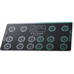 エレコム プランクトレーニングマット [専用アプリで自宅で楽しくトレーニング] エクリアスポーツ 800mm×400mm…