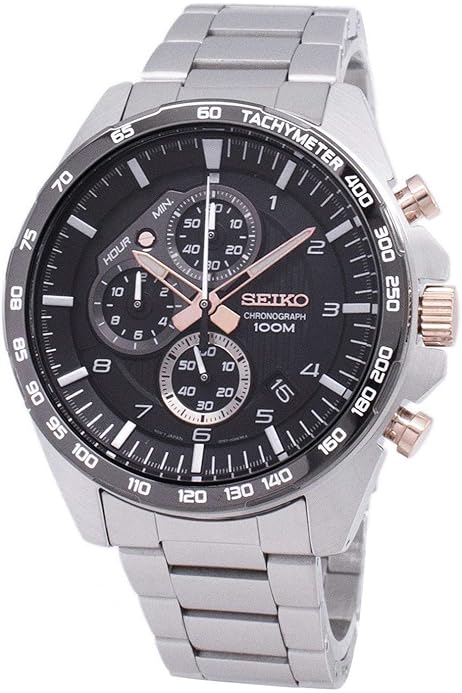 Amazon.co.jp: [セイコー]SEIKO 腕時計 QUARTZ CHRONOGRAPH