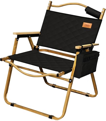 Amazon.co.jp: Hilander(ハイランダー) ウッドフレームチェア コットン