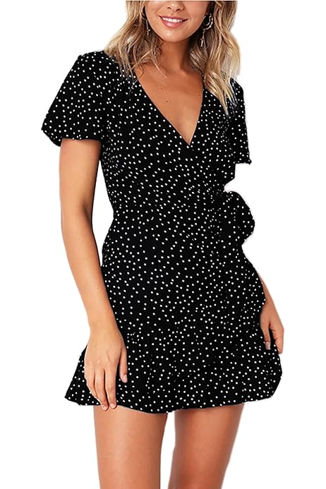 Amazon short sleeve dresses Clearance