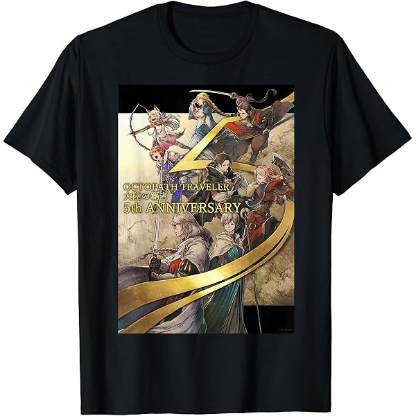 Amazon | 【公式】『オクトパストラベラー0』旅たこ君 Tシャツ | T