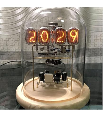 Amazon｜IN-18 Nixieチューブ6個 時計用 NOSテスト済み｜置き時計