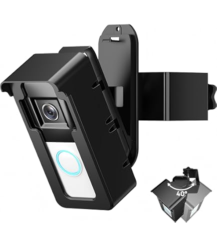 Anti Theft Ring Doorbell Angle Bracket Ring Camera Outdoor