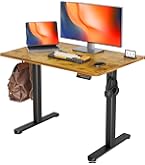 Amazon | FEZIBO 電動 昇降デスク スタンディングデスク 幅120cm