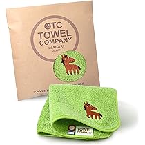 HERMES タオルハンカチ 馬刺繍 HERMES タオルハンカチ 馬刺繍