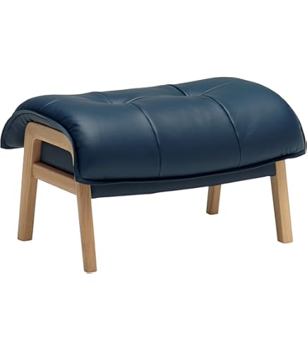 Amazon｜【カリモク正規品】オットマン スツール ネイビー ペット との