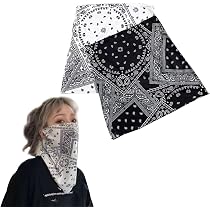 Amazon.co.jp: [ZHEJIA] フェイスカバー 冷感 UVカット (2枚入り