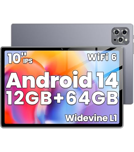 Amazon.co.jp: 【タブレット 10インチ 2025初登場】 Android 14
