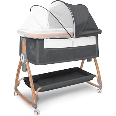Amazon.co.jp: [新型] ベビーベッド 添い寝ベッド 5in1 新生児ベッド
