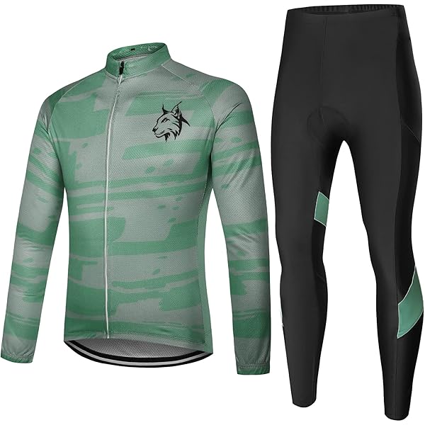 Amazon | [oenakaimono] サイクルジャージ 長袖 上下 セット パンダ