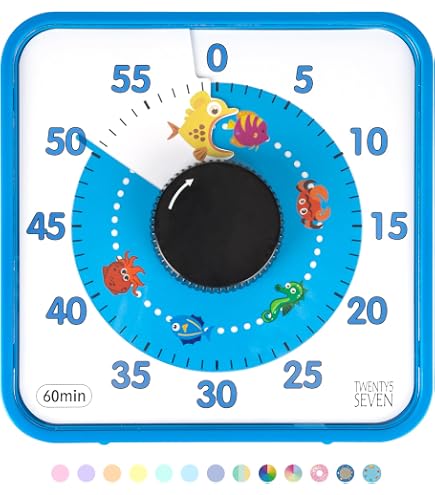 Visual Timer Color For Kids, Preschoolers & Toddlers - Silent Classroom ...