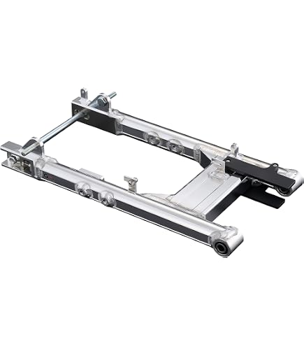 Amazon | 5cmロングアルミスイングアーム＆280mmリアショック メッキ