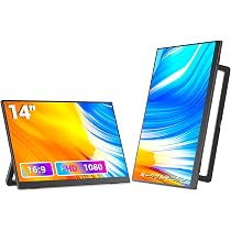 Amazon.co.jp: モバイルモニター 14インチ サブモニターとしても使える