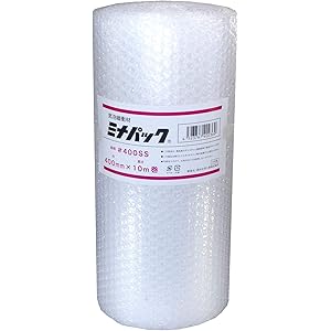 【 日本製 】 酒井化学 #400SS 400mm×10m 緩衝材 ロール ミナパック 【 高品質ポリエチレン製 エアキ…