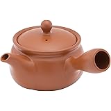 常滑焼3-195間宮 20号袋形無地深蒸急須 AM-T098