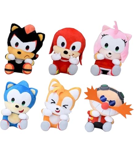 Amazon.co.jp: SONIC & FRIENDS 寝そべりミニぬいぐるみVol.2（EX）全3