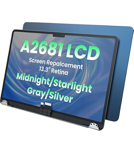 Amazon.co.jp: LCDスクリーンアセンブリ For MacBook Air 13インチ