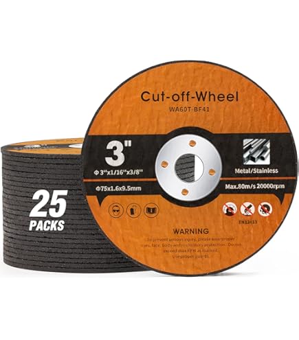 Loonpon 3 X 3/8 Inch Flap Discs For Angle Grinder, 60 Grit Sanding Disc, Type 27 Grinding Wheel Stainless Steel, Sheet Metal 10 Pack Blue (HW2207111