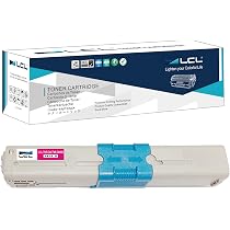 Amazon.co.jp: LCL OKI用 TNR-C4K TNR-C4KC1 (1パック シアン) 互換 
