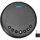 eMeet Luna スピーカーフォン 会議用マイクスピーカー Bluetooth対応 Skype Zoom など対応 ノイズキャンセリング　 VoiceIA技術 オンライン会議 テレワーク 在宅 会議用システム ウェブ会議 テレビ会議 ビデオ会議 