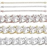 Harlembling Solid 925 Sterling Silver - Heart Shaped CZ Ladies Tennis Bracelet - 14k Gold, Rose Gold, Or Natural Silver