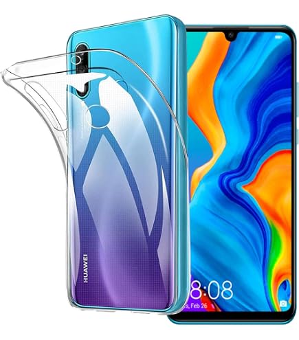 Amazon | 対応 HUAWEI P30 lite TPU 全透明 ケース カバー 【軽薄型 耐
