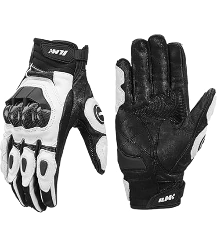 Amazon | [アルパインスターズ] バイクグローブ BLACK WHITE