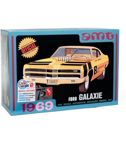Amazon | AMT 1/25 1969 フォード トリノ コブラ ファストバッグ