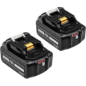 Ashillos 互換 マキタ18v バッテリー BL1860B 交換可能バッテリー マキタバッテリー 18v 6.0A…