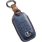 Amazon ルーミー スマートキーケース トヨタ キーケース 本革 キーカバー スマートキー レッド キーケース キーホルダー 車 バイク