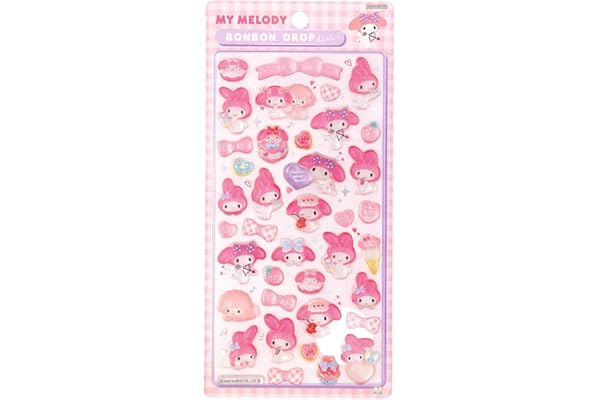 サンスター文具(Sun-Star Stationery) サンリオキャラクター シール ボンボンドロップシール マイメロディ S8812110