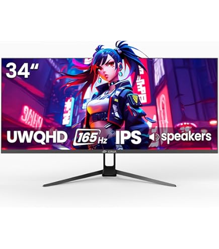 Amazon.co.jp: 【34-inch IPS Panel Monitor】Suevery UWQHD (3440