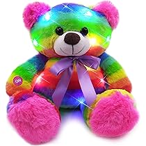led light teddy bear