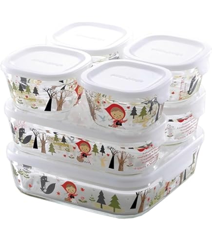Amazon | Tupperware 残り物ボウルセット 保存食品容器 (600ml x 3個
