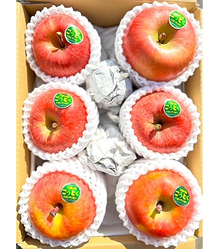 Amazon.co.jp: りんご 究極の蜜入りりんご こみつ 訳あり 風のいたずら