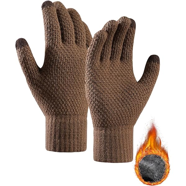 Amazon | [GOKEI] 手袋 メンズ スマホ対応 防寒手袋 ニット手袋 自転車