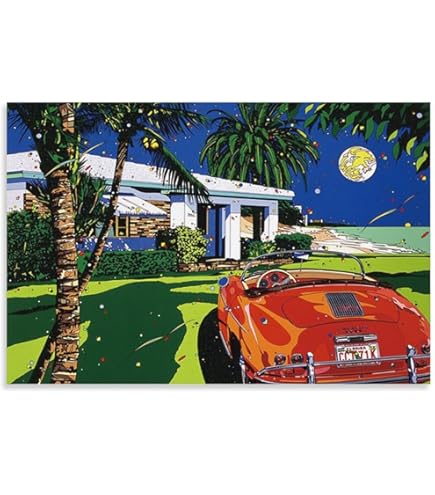 Amazon.co.jp: 鈴木英人の作品 《スターライト ヌーンデイ U.S.A.